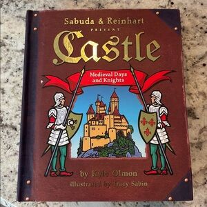 Robert Sabuda “Castle Medieval Days and Knights” pop-up book 1st edition